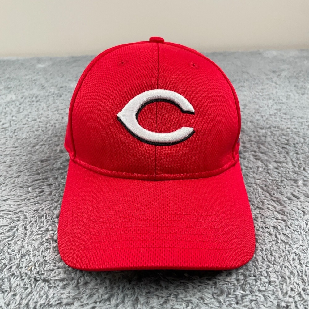 Cincinnati Reds Hat Cap Adjustable Red White MLB Baseball Logo Mens